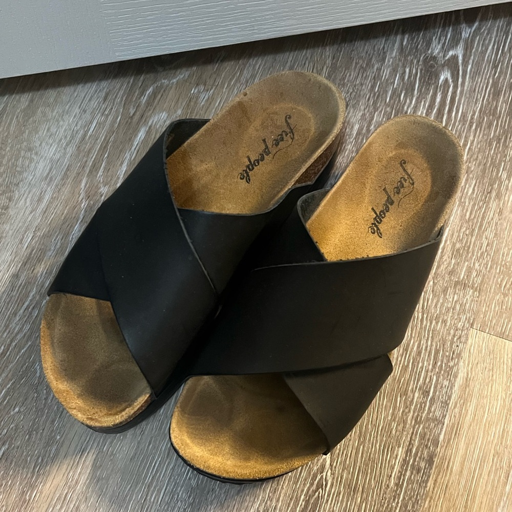 Free People Flatform Sandals